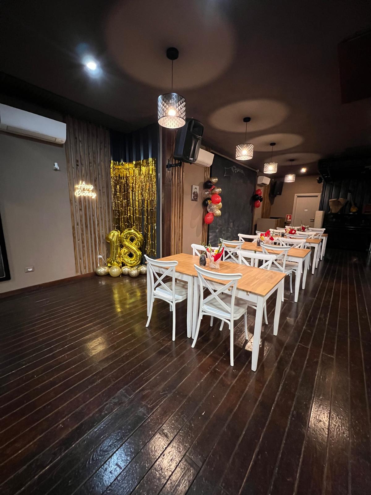 Sala principale RedSpecial allestita per un evento